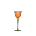 Aurelia Kırmızı Dekoratif Cam Kadeh – 22 cm