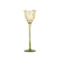 Aurelia Sarı Dekoratif Cam Kadeh – 27 cm