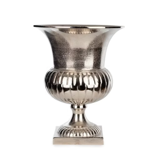 Aureon Ayaklı Metal Vazo – 46 cm