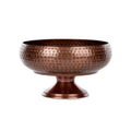 Aureon Ayaklı Metal Vazo – 14 cm
