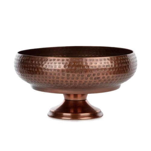 Aureon Ayaklı Metal Vazo – 16 cm