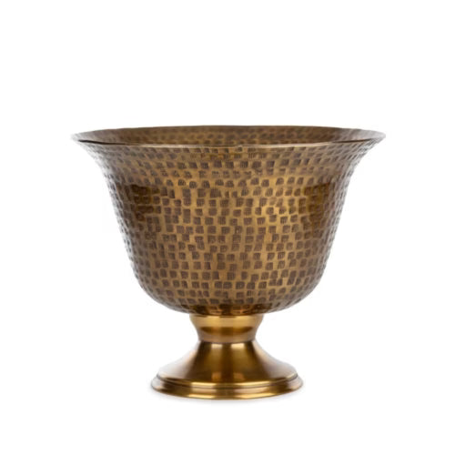 Aureon Ayaklı Metal Vazo – 20 cm