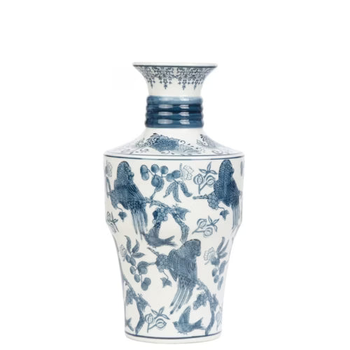 Orsay Bleu Blanc Vazo – 33 cm
